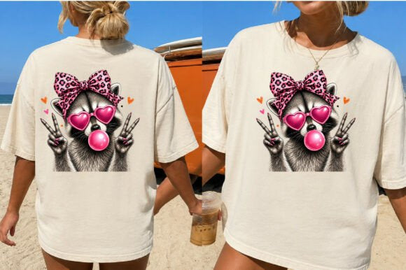 CUTE COQUETTE RACCOON