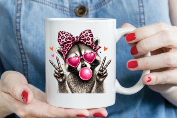 CUTE COQUETTE RACCOON