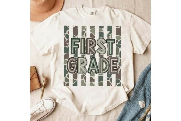 CAMO STRIPED BACK TO SCHOOL