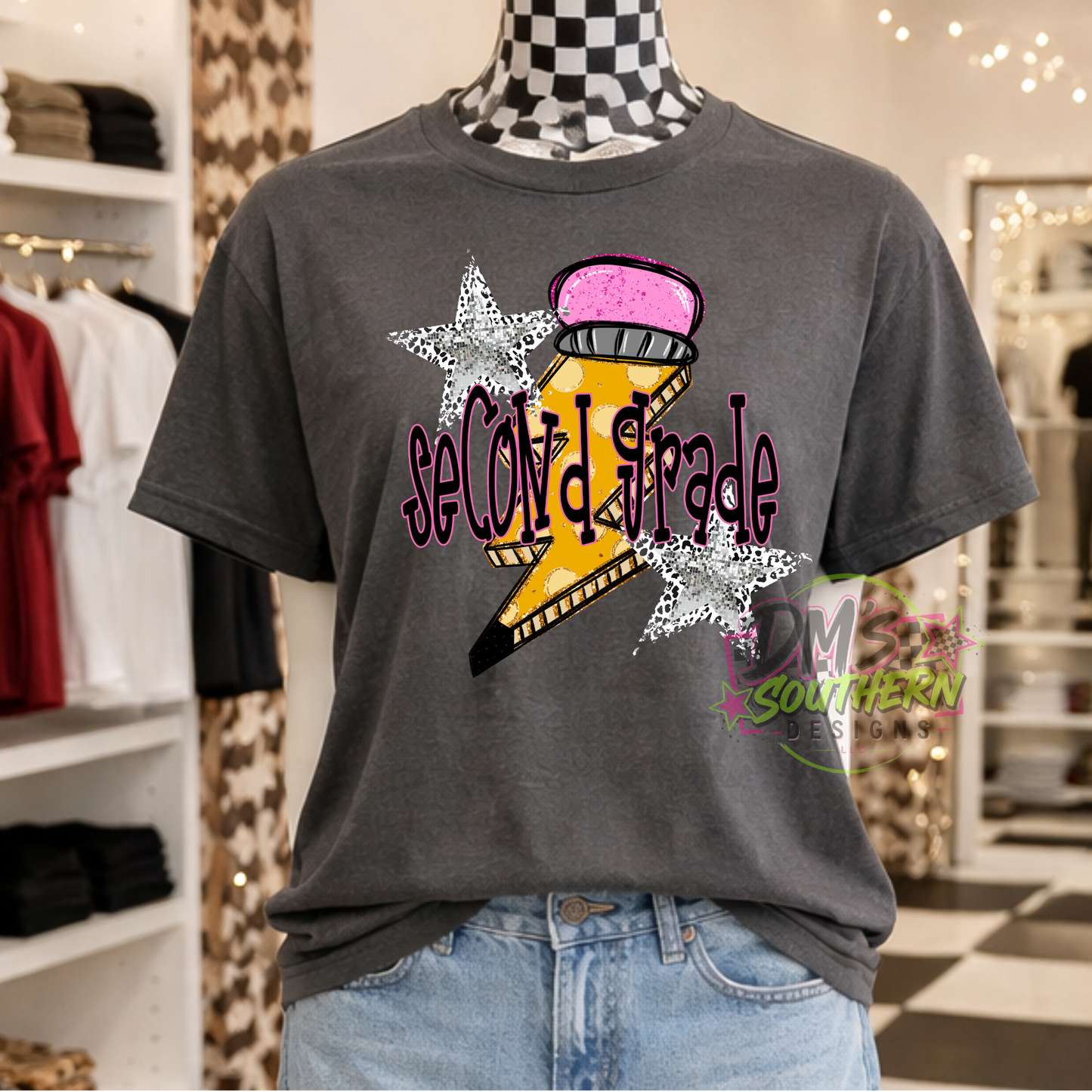 PENCIL LIGHTNING BOLT SCHOOL ALL GRADES