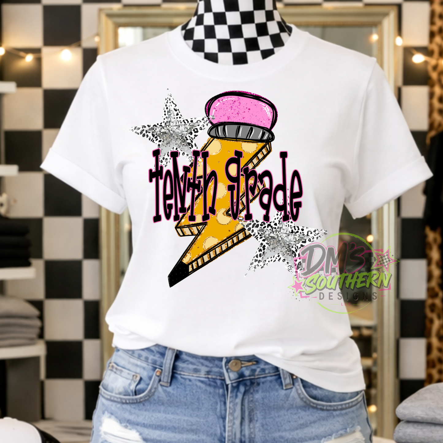 PENCIL LIGHTNING BOLT SCHOOL ALL GRADES