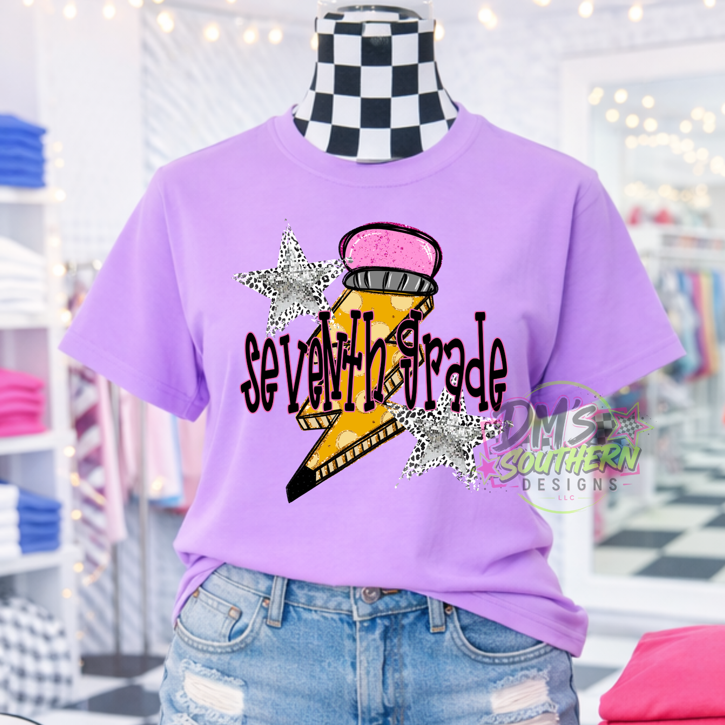 PENCIL LIGHTNING BOLT SCHOOL ALL GRADES