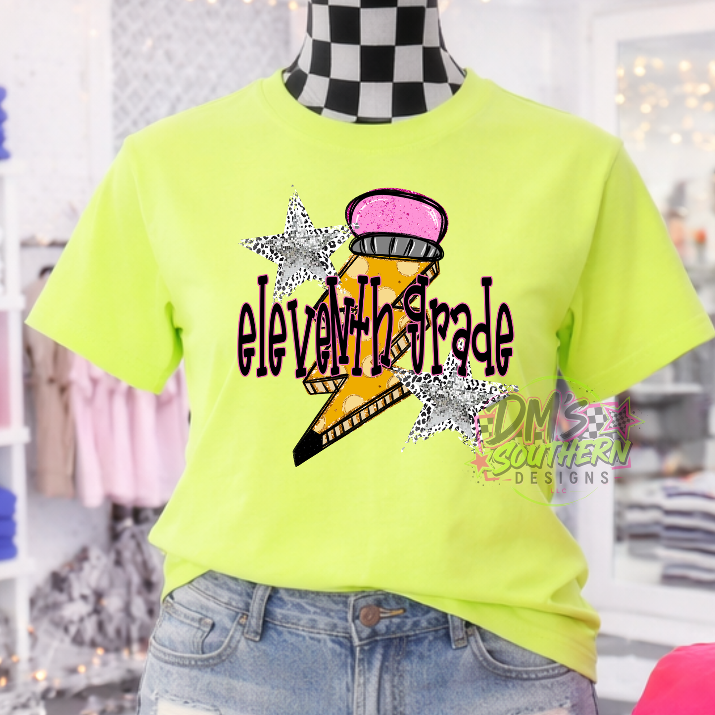 PENCIL LIGHTNING BOLT SCHOOL ALL GRADES