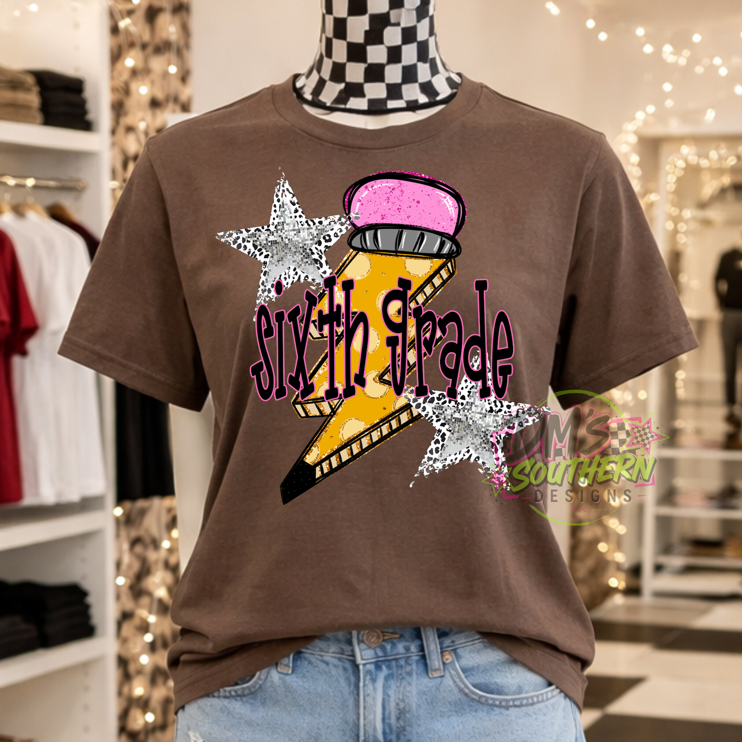 PENCIL LIGHTNING BOLT SCHOOL ALL GRADES