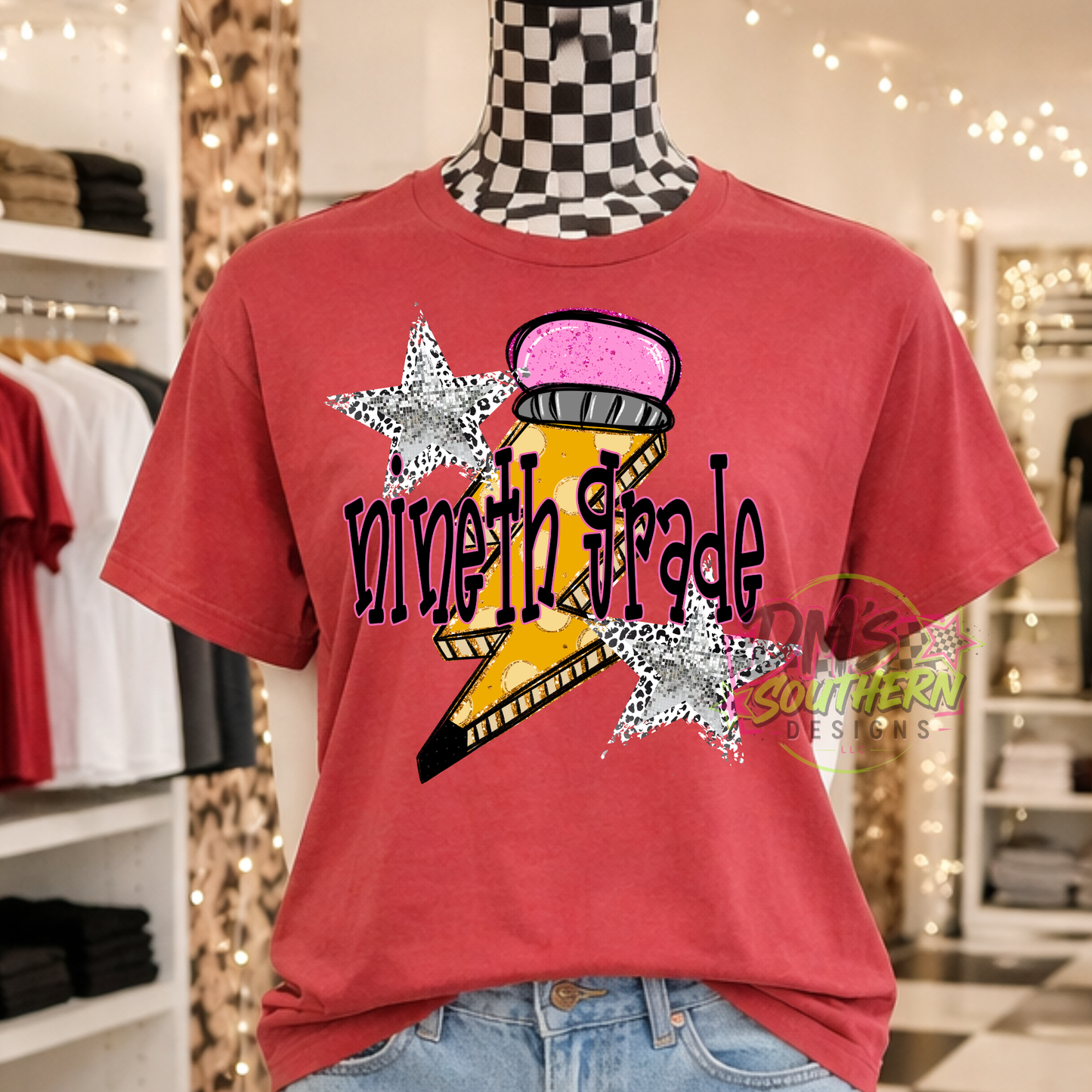 PENCIL LIGHTNING BOLT SCHOOL ALL GRADES