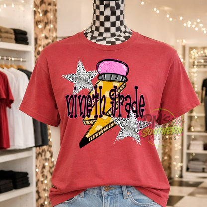 PENCIL LIGHTNING BOLT SCHOOL ALL GRADES