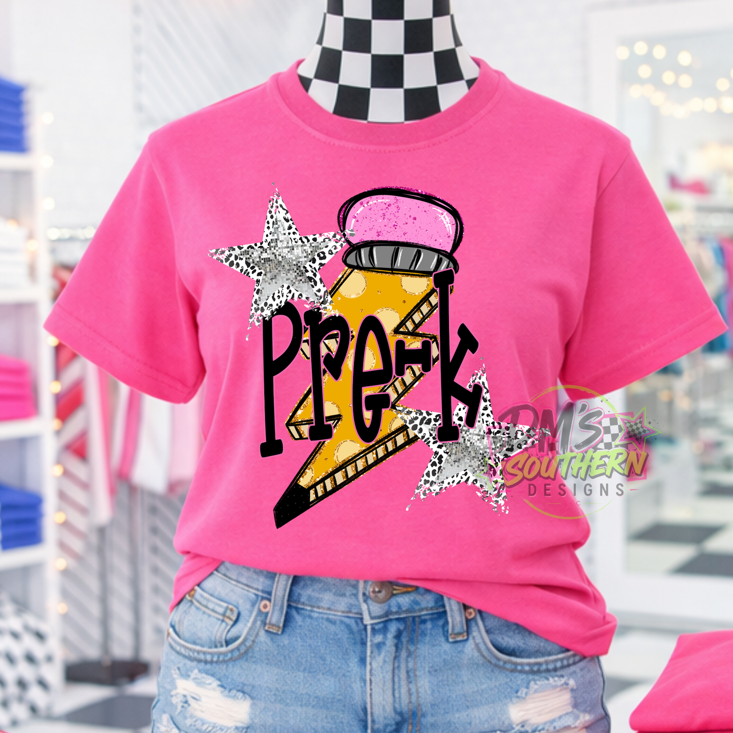 PENCIL LIGHTNING BOLT SCHOOL ALL GRADES