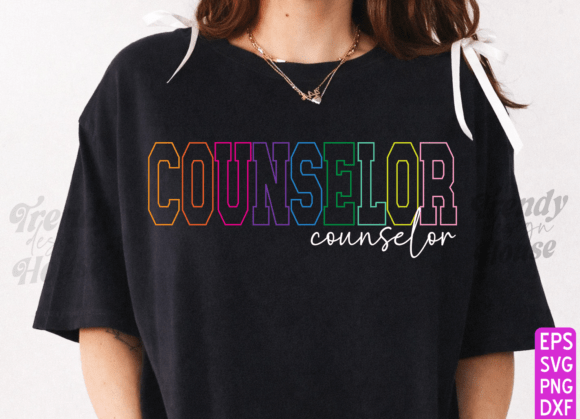 School Occupation Designs - White cursive