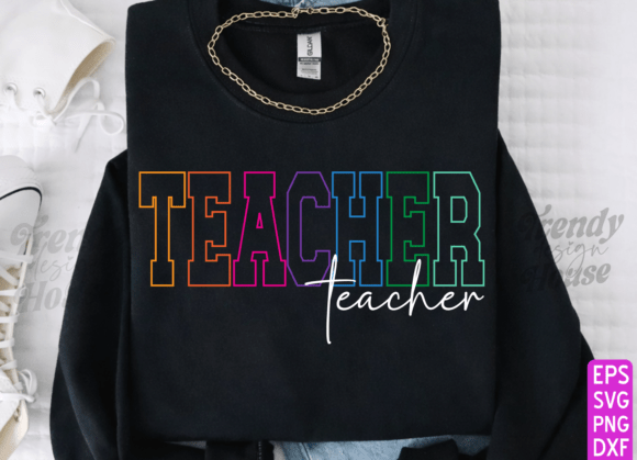 School Occupation Designs - White cursive
