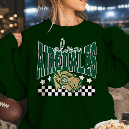 ALMA AIREDALES CHECKERED