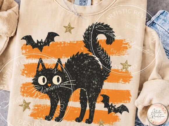 VINTAGE HALLOWEEN CAT
