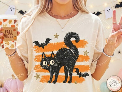VINTAGE HALLOWEEN CAT
