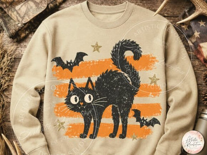 VINTAGE HALLOWEEN CAT
