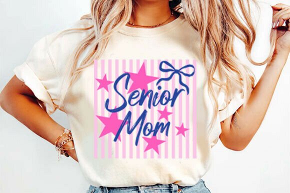 SENIOR MOM STRIPED
