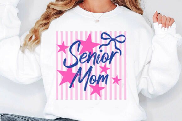 SENIOR MOM STRIPED