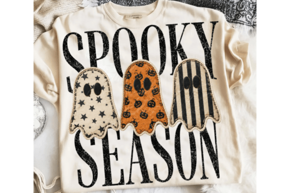 RETRO PATCHWORK GHOSTS