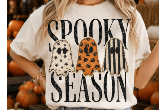 RETRO PATCHWORK GHOSTS
