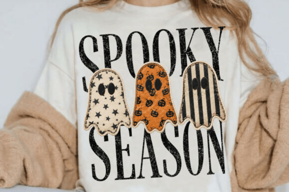 RETRO PATCHWORK GHOSTS