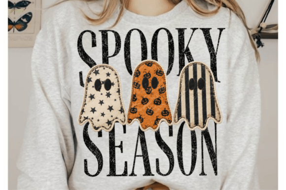 RETRO PATCHWORK GHOSTS