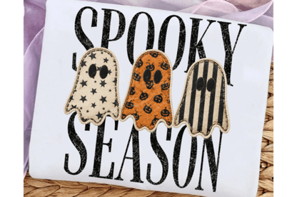 RETRO PATCHWORK GHOSTS