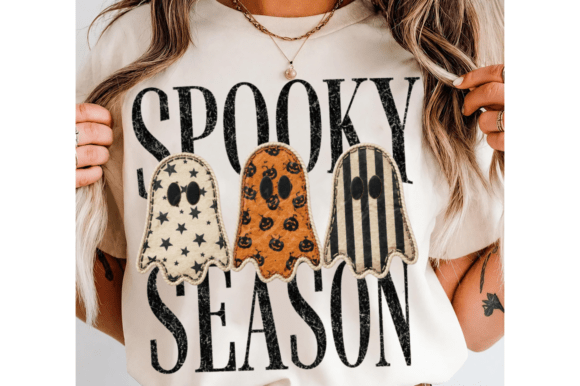RETRO PATCHWORK GHOSTS