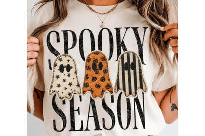 RETRO PATCHWORK GHOSTS
