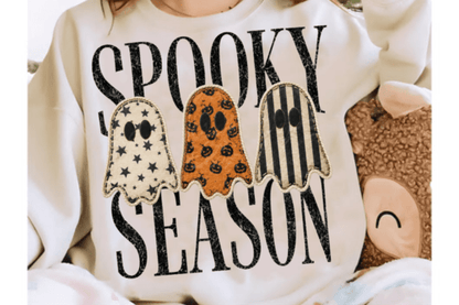 RETRO PATCHWORK GHOSTS