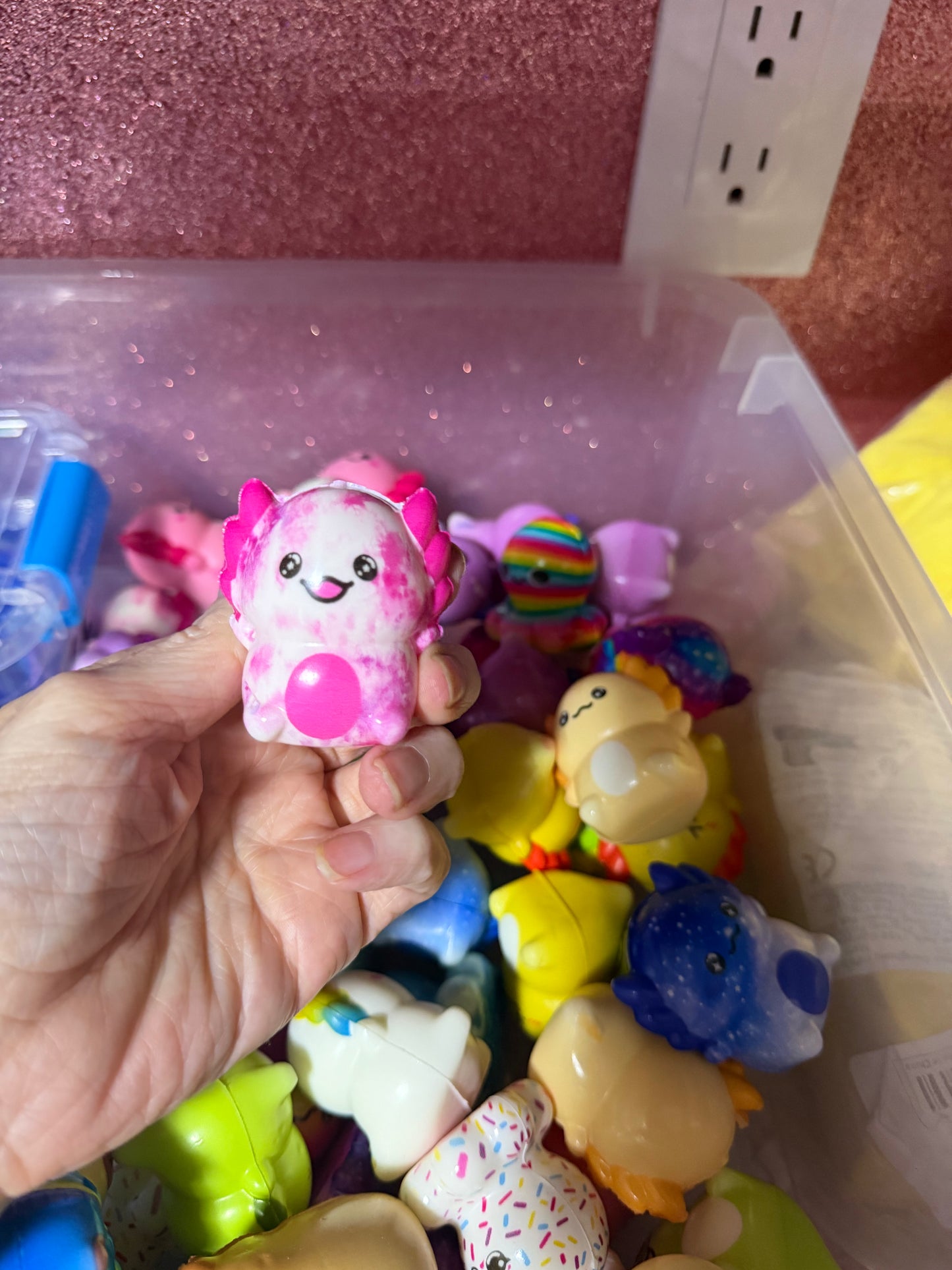 Capybara, Octopus, & Axolotl Slow Rise Squishies