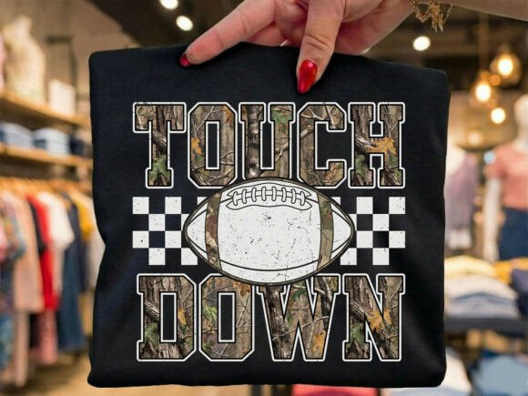 TOUCHDOWN FOOTBALL SEASON CAMO
