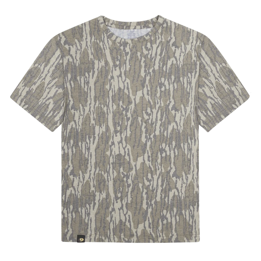 Mossy Oak Washed Out Bottomland Camo Adult Blank T-Shirt
