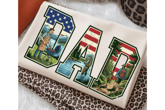 Dad - Fathers Day DTF Bundle - 4 Designs