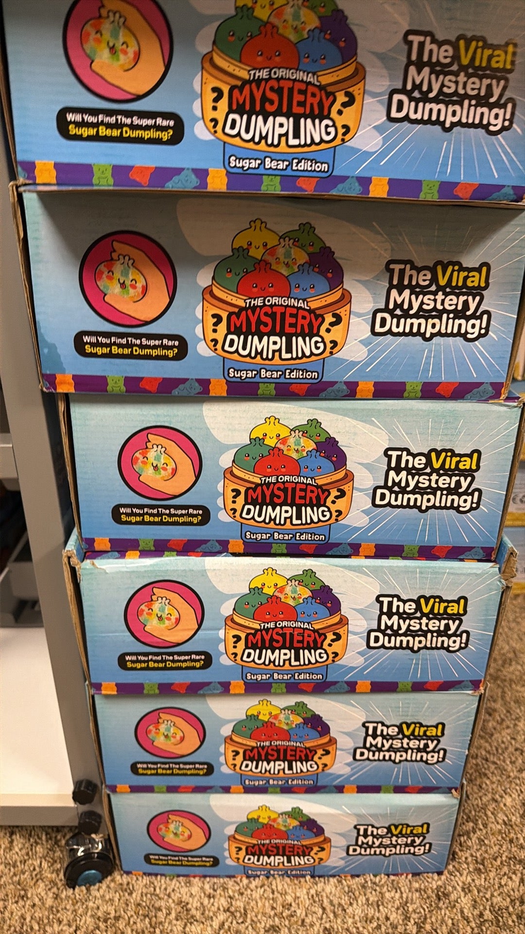 Full Size Glitter Mystery Dumplings Sugar Squishy