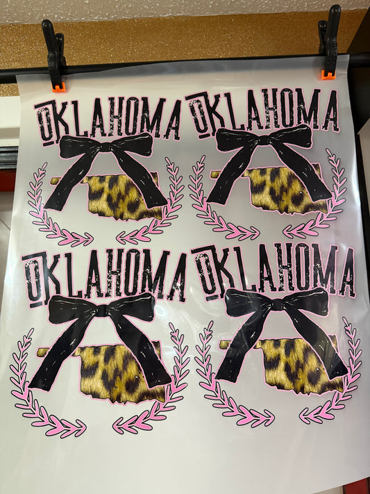OKLAHOMA - 4 TRANSFERS - PREMADE DTF BUNDLE - READY TO PRESS (Copy)