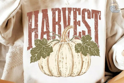 Harvest Pumpkin Distressed Fall
