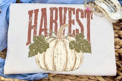 Harvest Pumpkin Distressed Fall