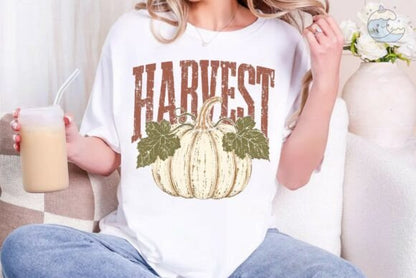 Harvest Pumpkin Distressed Fall