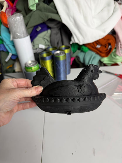 3D Printed NESTING HEN CHICKEN Sponge Holder Scrub    Mommy/DADDY
