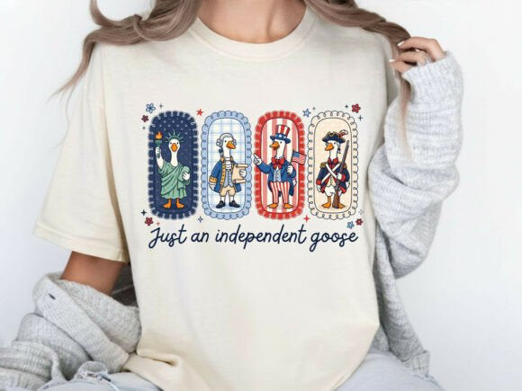 Independent Goose -Shirts - Hats - DTF Ready to Press Transfers