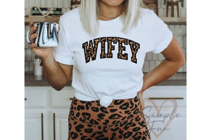 Embroidery Applique Wifey