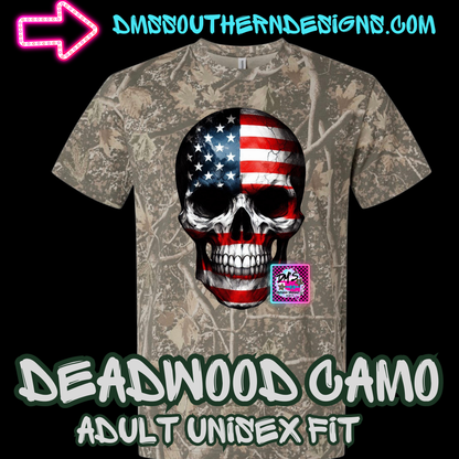 PATRIOTIC SKULL
