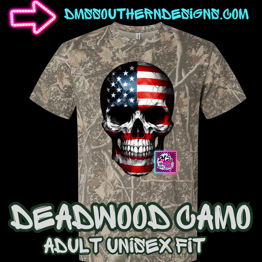 PATRIOTIC SKULL
