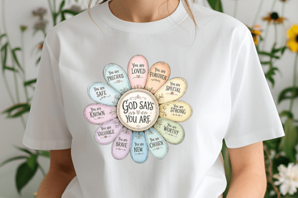GOD SAYS YOU ARE