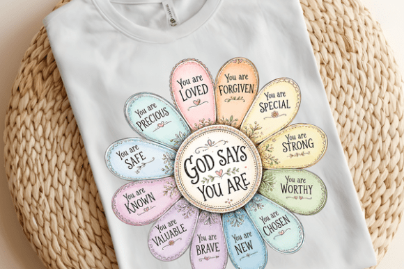 GOD SAYS YOU ARE
