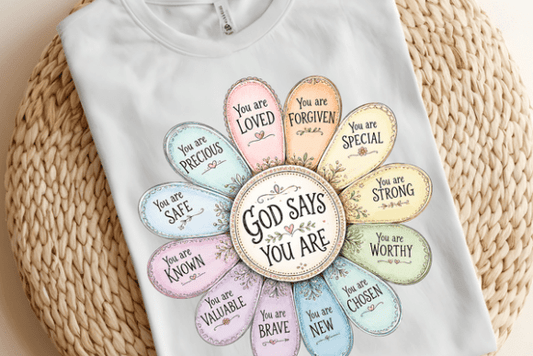 GOD SAYS YOU ARE