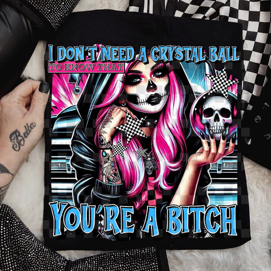 I DON’T NEED A CRYSTAL BALL