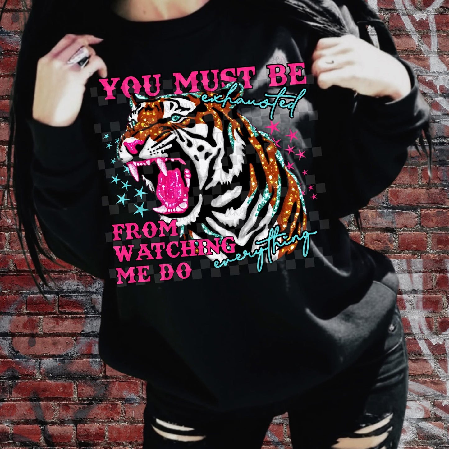 YOU MUST BE EXHAUSTED FROM WATCHING ME