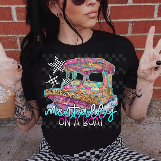 MENTALLY ON A BOAT