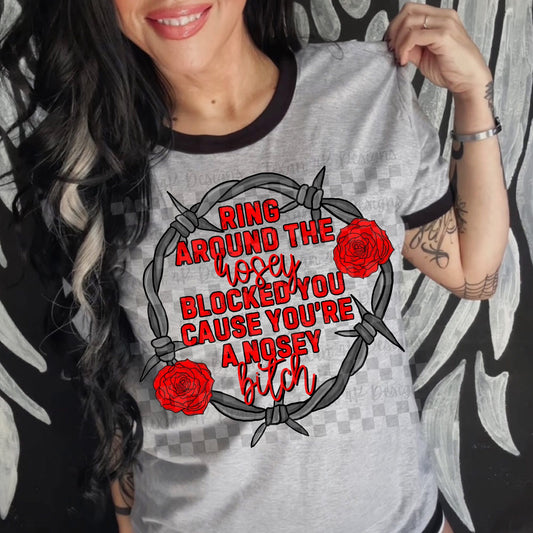 RING AROUND THE ROSEY BLOCKED