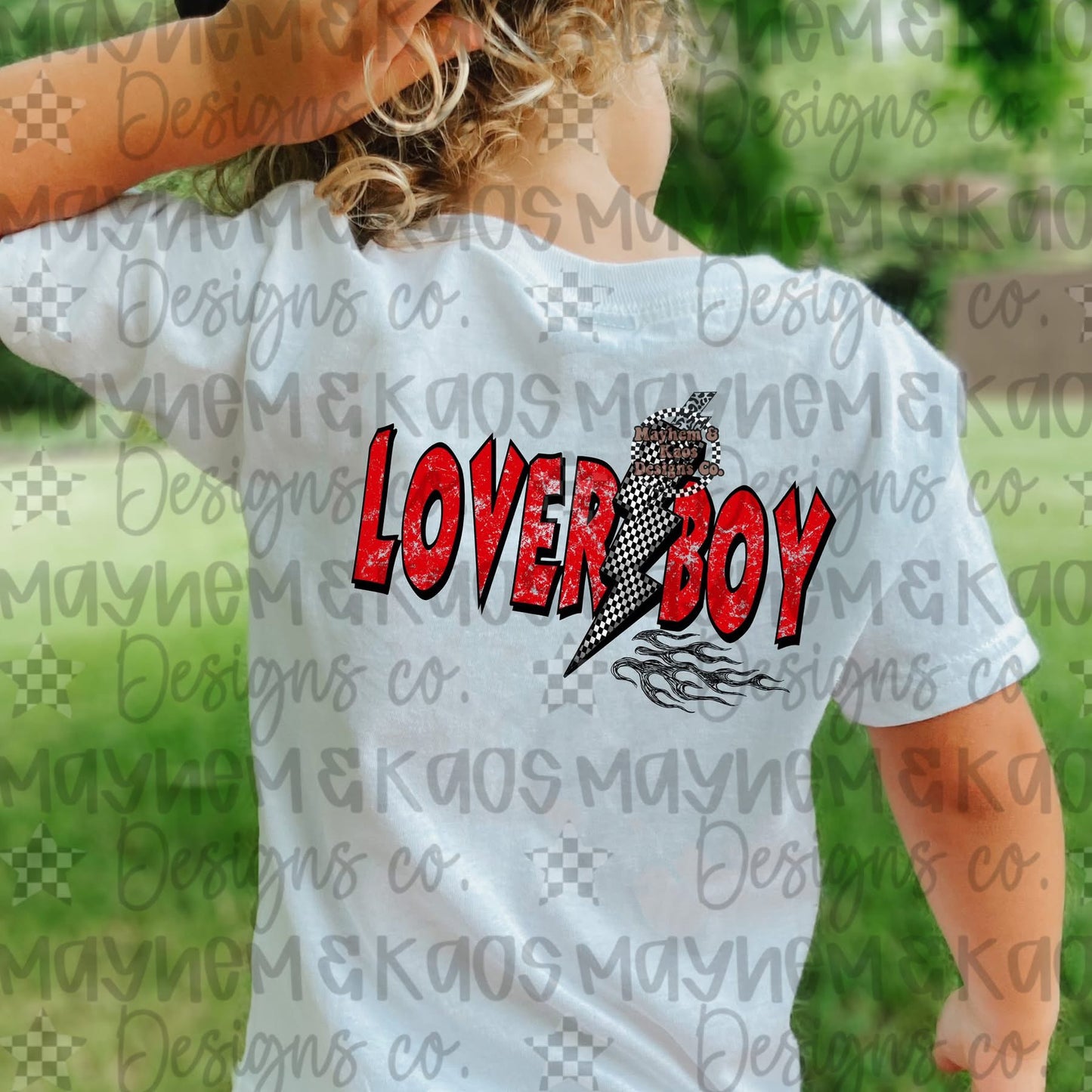LOVER BOY CHECKERED LIGHTNING