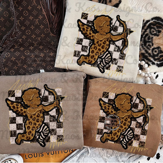 CUPID CHECKERED LEOPARD